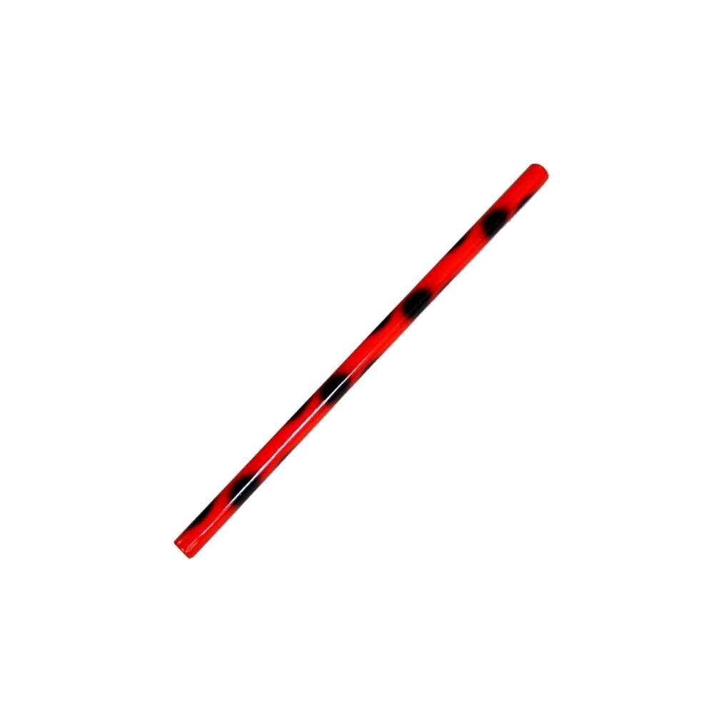 Trainingsstock Krav Maga Selbstverteidugung Rattan lackiert rot/schwarz 65 cm
