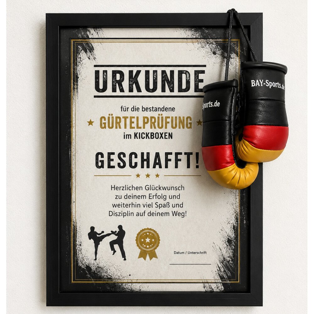 Mini Boxhandschuhe Germany Deutschland Anhänger Deko fürs Auto, Tasche usw. BRD