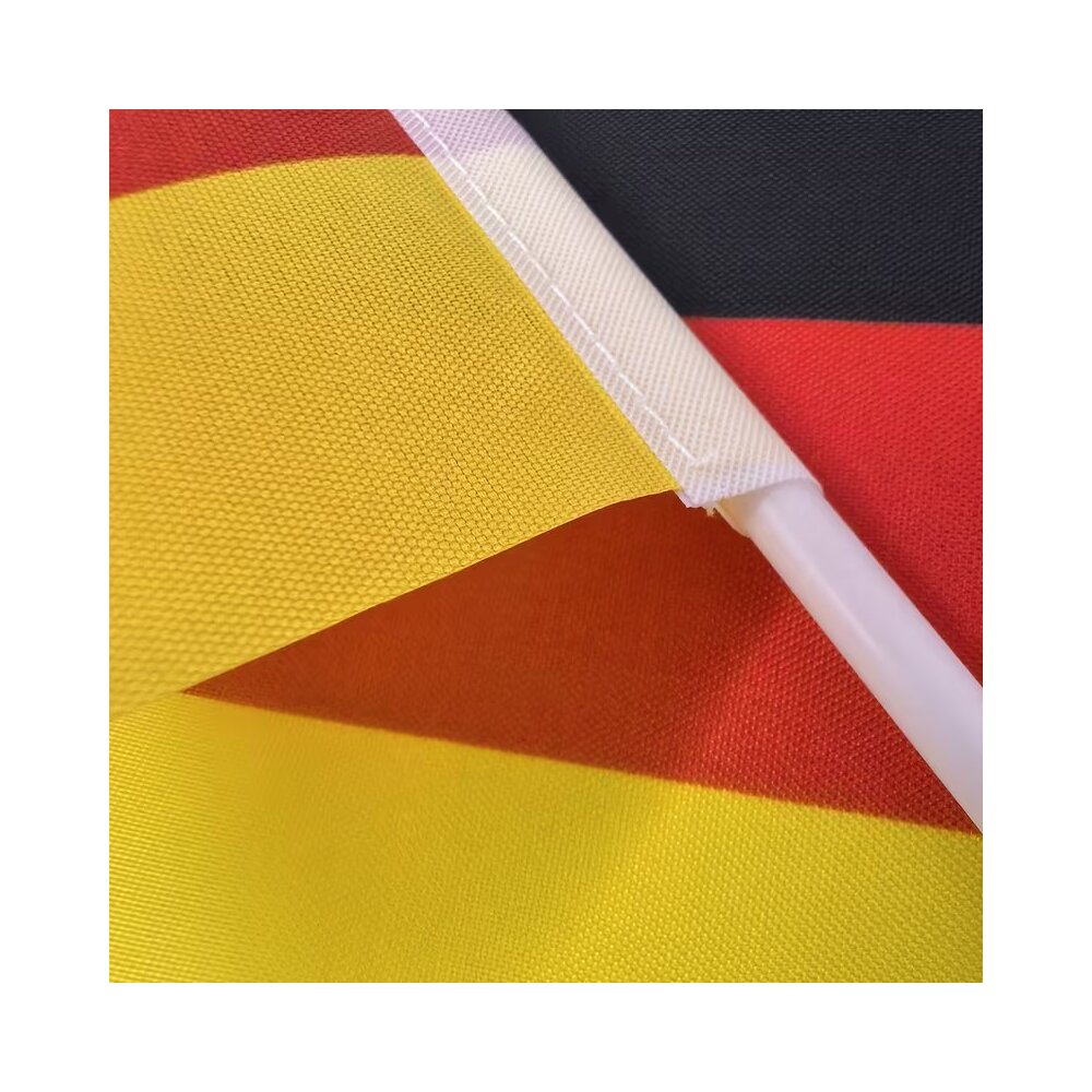 10x Spar Set Mini Deutschland Fahne 30 cm, Flagge BRD Handfahne