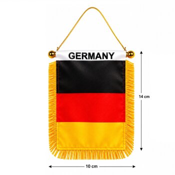 Wimpel Mini Deutschland Fahne Flagge BRD