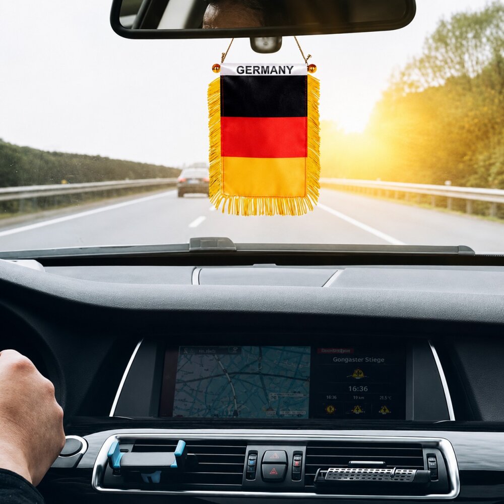 Wimpel Mini Deutschland Fahne Flagge BRD