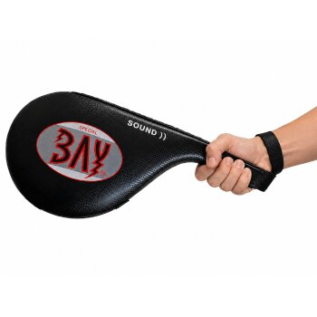 Sound 2.6. Doppel Hand Mitt Doppelmitt  schwarz/grau