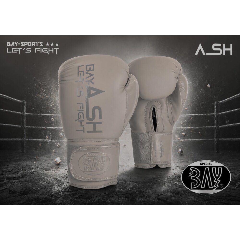 ASH Boxhandschuhe Sandgrau Edition 8 - 16 Unzen