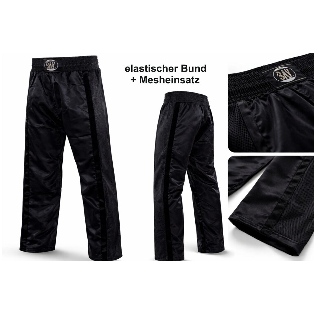 BAY Teamwear Kampfsporthose mit Netz Gewebe 3 Farben