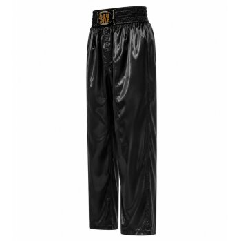 Total Black Kampfsporthose schwarz 6XS - XXL Kinder Erwachsene