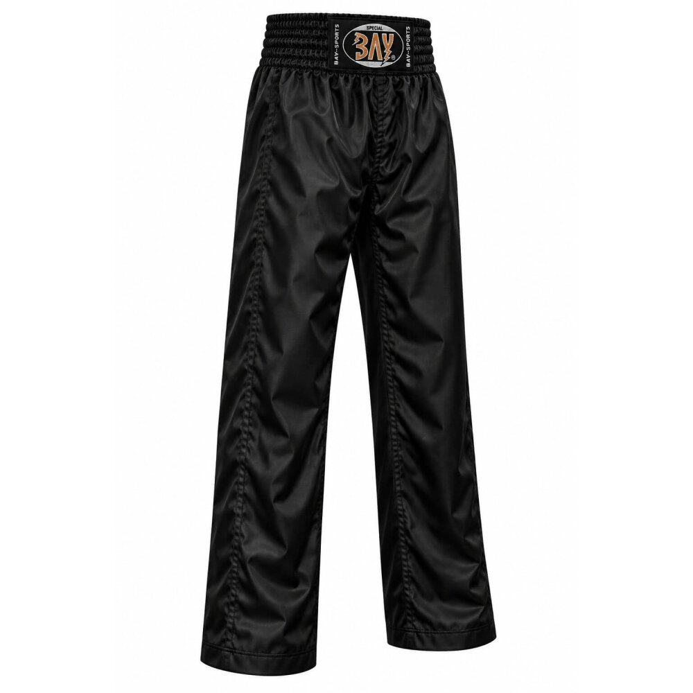 Total Black Kampfsporthose schwarz 6XS - XXL Kinder Erwachsene
