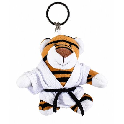 Mini Plüschtier Tiger Max mit Schlüsselanhänger