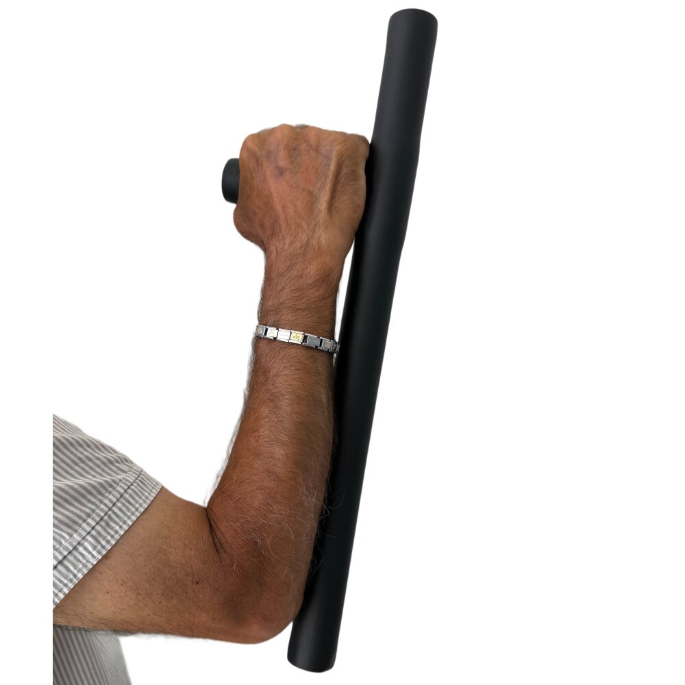 Tonfa Schaumstoff Training 50 cm schwarz Paar