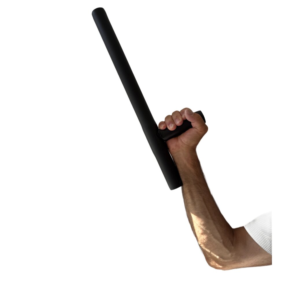 Tonfa Schaumstoff Training 50 cm schwarz Paar