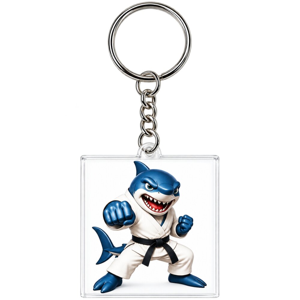 Bissmeister Hai Schlüsselanhänger Shark Acryl 2D
