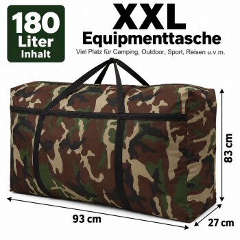 XXL Equipmenttasche 180 Liter – Camouflage