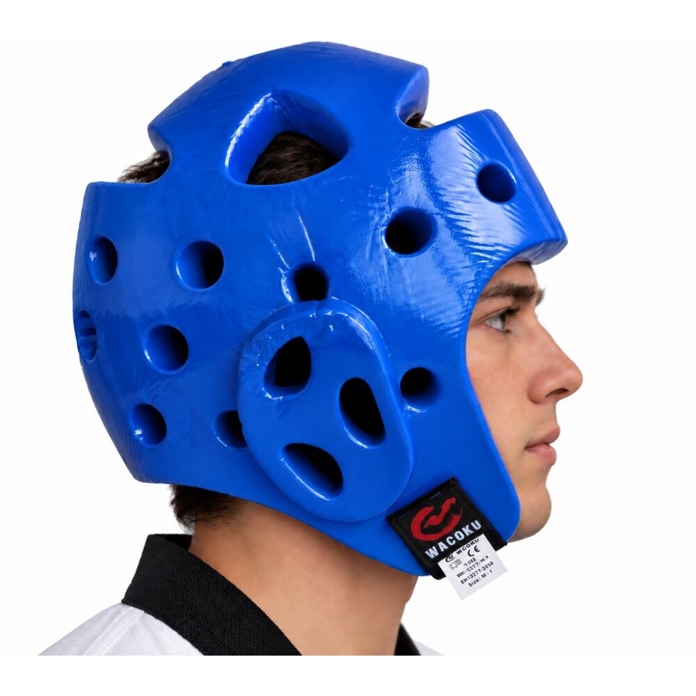 Wacoku WT Kopfschutz blau WTF Zulassung