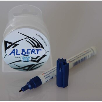 Zahnschutz Fun Set Motiv Dose mit NAMENSFREIFELD - Kinder Monster türkis