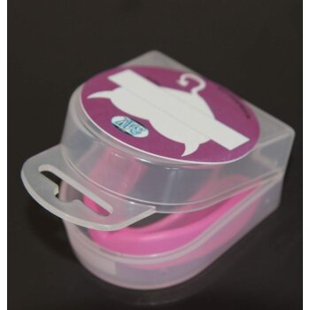 Zahnschutz Fun Set Motiv Dose mit NAMENSFREIFELD - Kinder Tribal transparent
