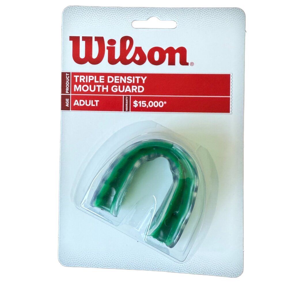 Wilson Shield Zahnschutz MG3 3-Stufig - grün Senior MINT