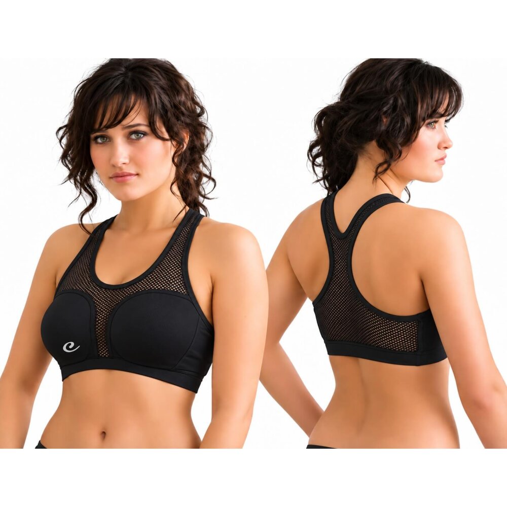Topp für Damen Brustschutz Cool Guard & Super Protect XS/S schwarz