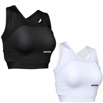 Maxi Guard Topp/Bustier für Brustschutz - schwarz, weiß