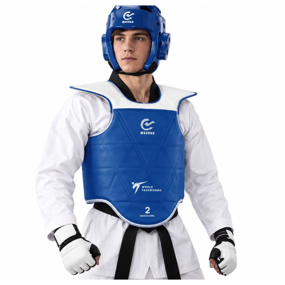 Wacoku WT zulassung Wendeweste Taekwondo M
