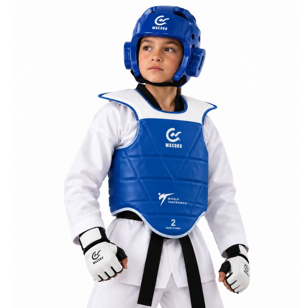 Wacoku WT zulassung Wendeweste Taekwondo M