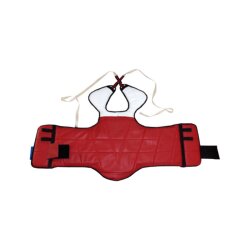 Wende Weste Taekwondo rot blau L
