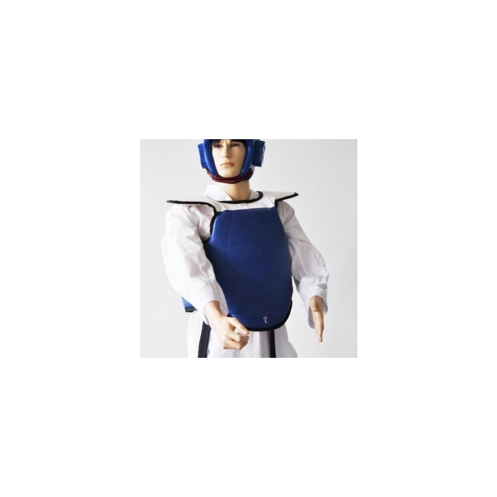 Wende Weste Taekwondo rot blau L