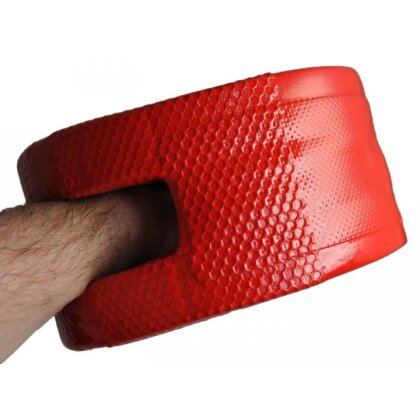 DoubleSoft Doppelpratze Schaumstoff Handpratze weich & beidseitig nutzbar rot