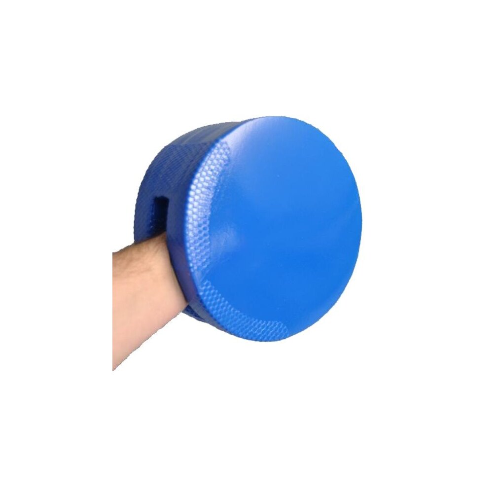 DoubleSoft Doppelpratze Schaumstoff Handpratze weich & beidseitig nutzbar blau
