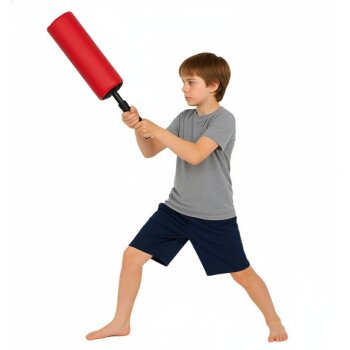 The Blocker Schlagstock Schaumstoff Polsterung 65 cm rot