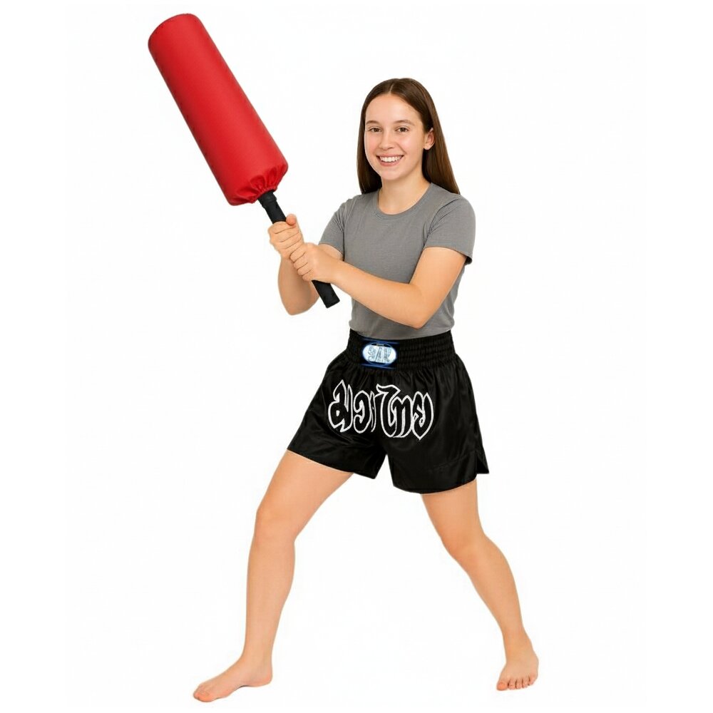 The Blocker Schlagstock Schaumstoff Polsterung 65 cm rot