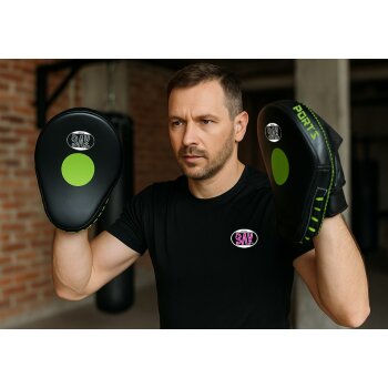 20 Jahre Jubel Angebot - Signal Ergo Leder Neon Grün Handpratzen krumm Paar