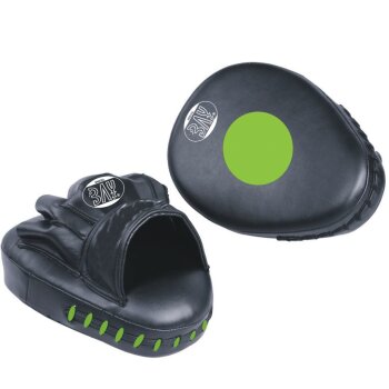 20 Jahre Jubel Angebot - Signal Ergo Leder Neon Grün Handpratzen krumm Paar