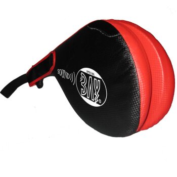 20 Jahre Jubel Rabatt - Sound Doppel Hand Mitt Doppelmitt  schwarz/rot