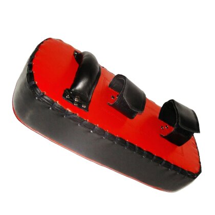 ANGEBOT des Monats - Thai Tech Arm-Schlagpolster rot/schwarz Leder 46 cm