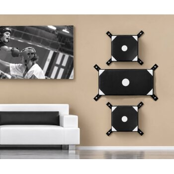 Wall Catcher Wand-Schlagpolster 34 x 34 cm schwarz
