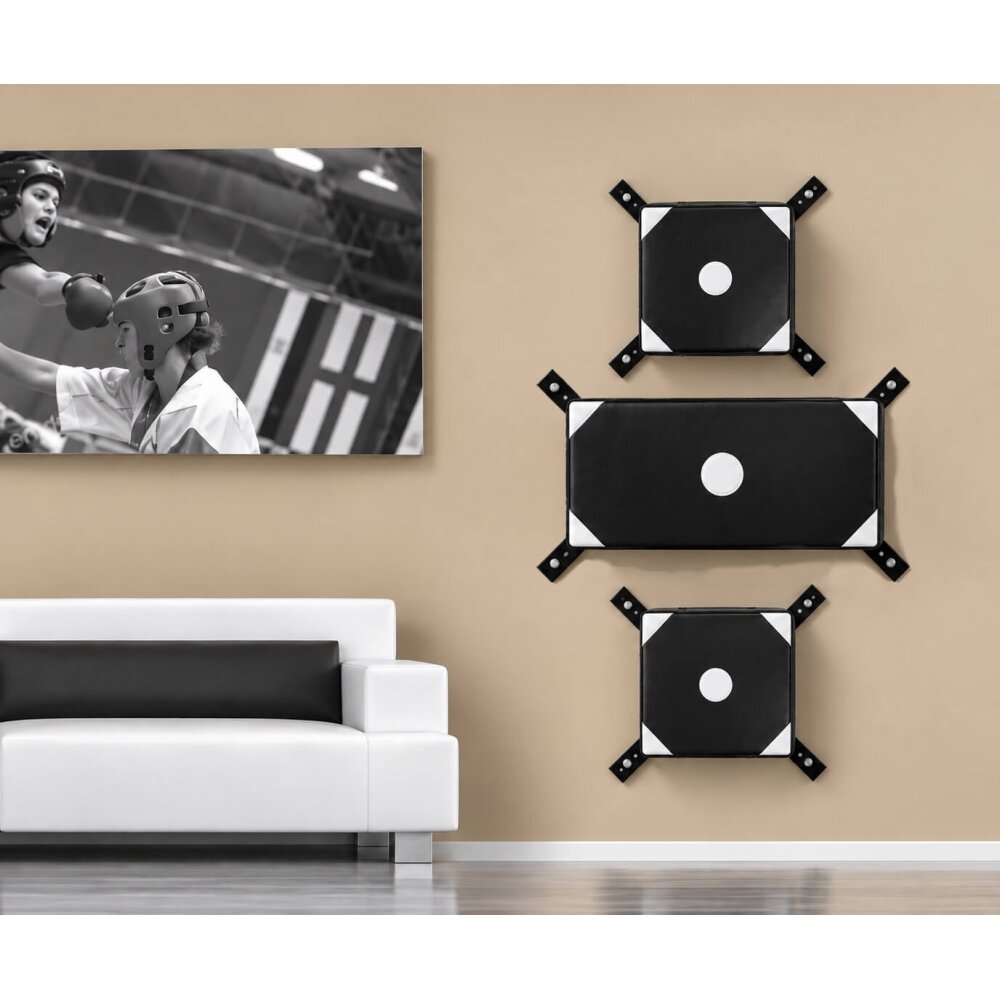 Wall Catcher Wand-Schlagpolster 34 x 34 cm schwarz