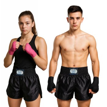 Remy Thaiboxhose uni schwarz  XXS - XXL