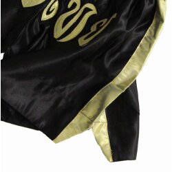 20 Jahre Jubel Angebot- Remy Thaiboxhose schwarz/gold glitter XXS - XXL