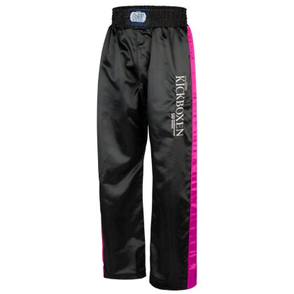 Stick Kickboxhose schwarz/pink