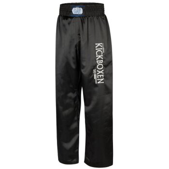 Stick Kickboxhose komplett schwarz 6XS - XXL Kinder Erwachsene