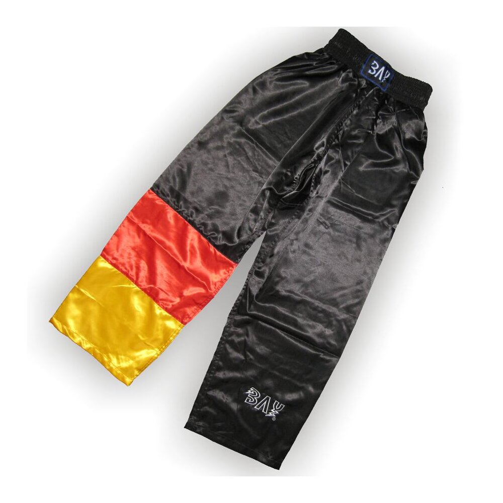 20 Jahre Jubel Angebot - Germany BRD Kickboxhose schwarz/rot/gelb gold