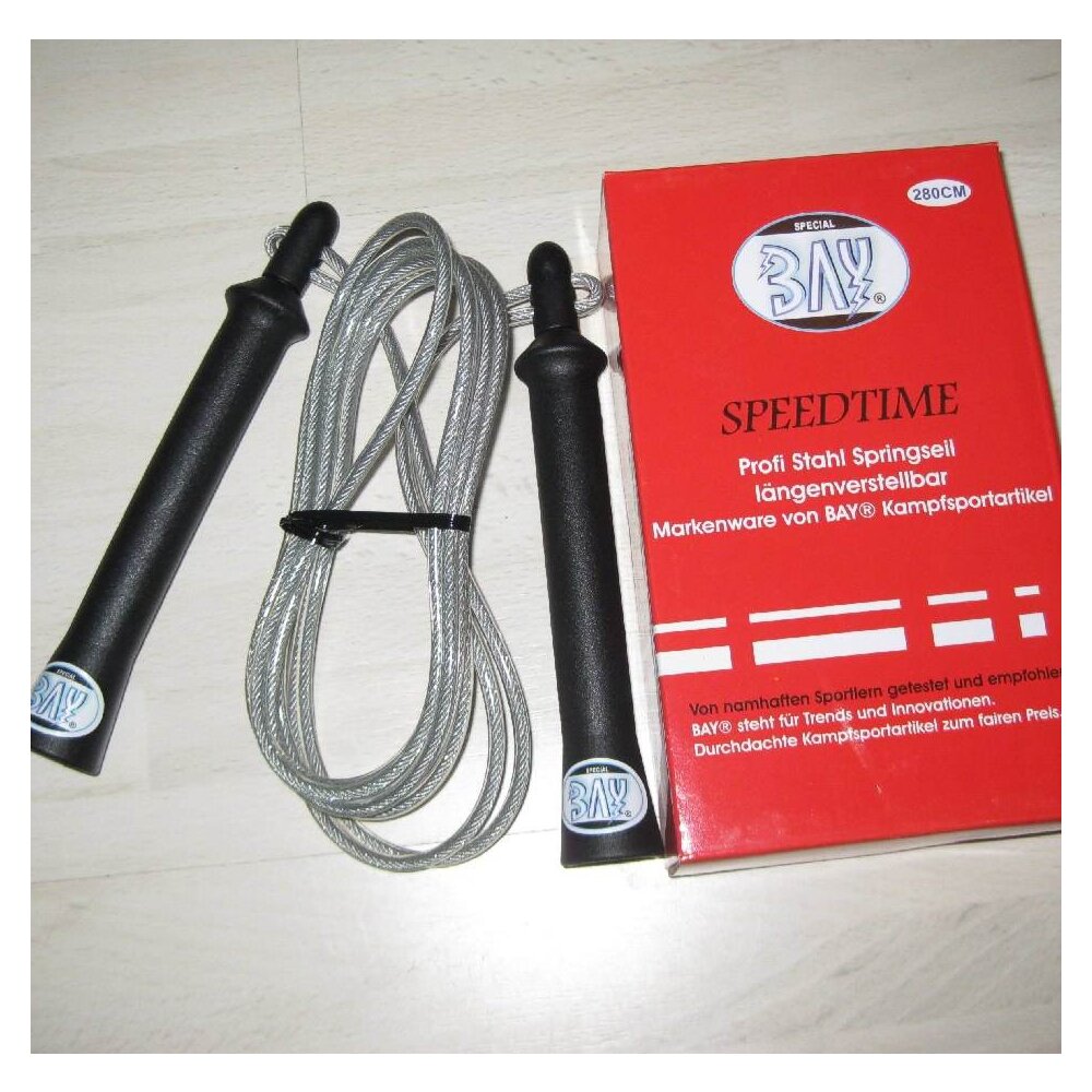 20 Jahre Jubel Angebot -  Speedtime 280 Stahl Springseil