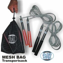 Olymp 280 Stahl Springseil Aluminium schwarz inkl. Mesh Bag