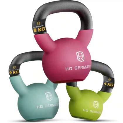 Kettlebell  Neopren Kugelhantel Krafttraining 2 - 32 kg