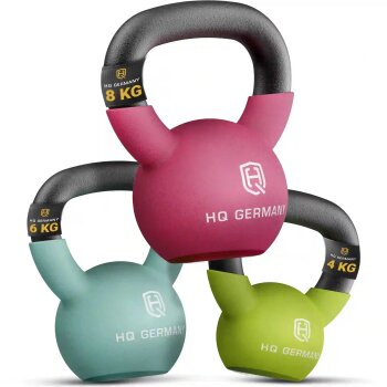 Kettlebell  Neopren Kugelhantel Krafttraining 2 - 32 kg