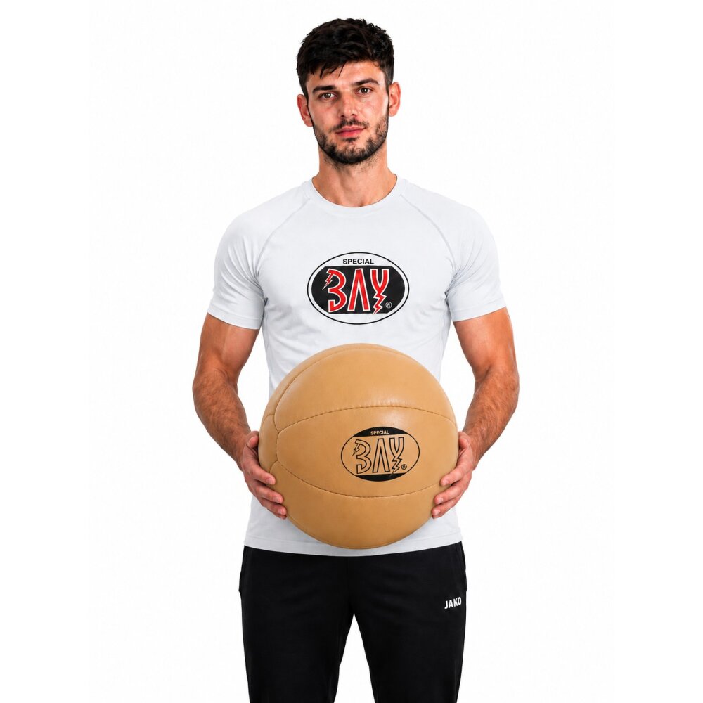 Retro Medizinball Leder PU 3 kg