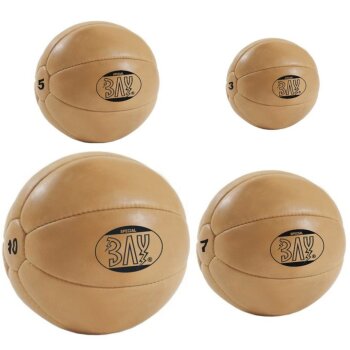 Retro Medizinball Leder PU 5 kg