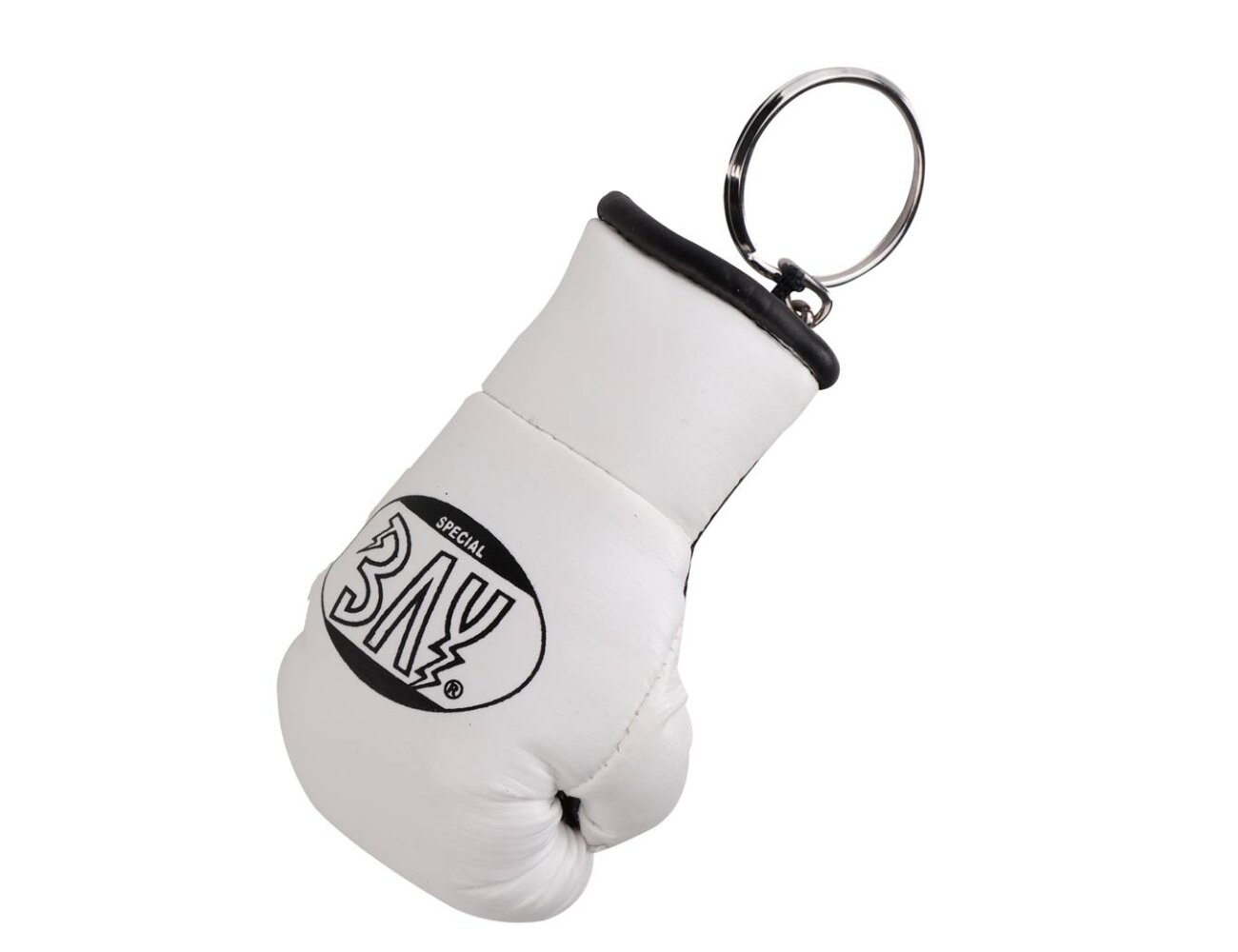 BAY® Schlüsselanhänger Boxhandschuh Souvenir schwarz Anhänger Boxen Kampfsport 