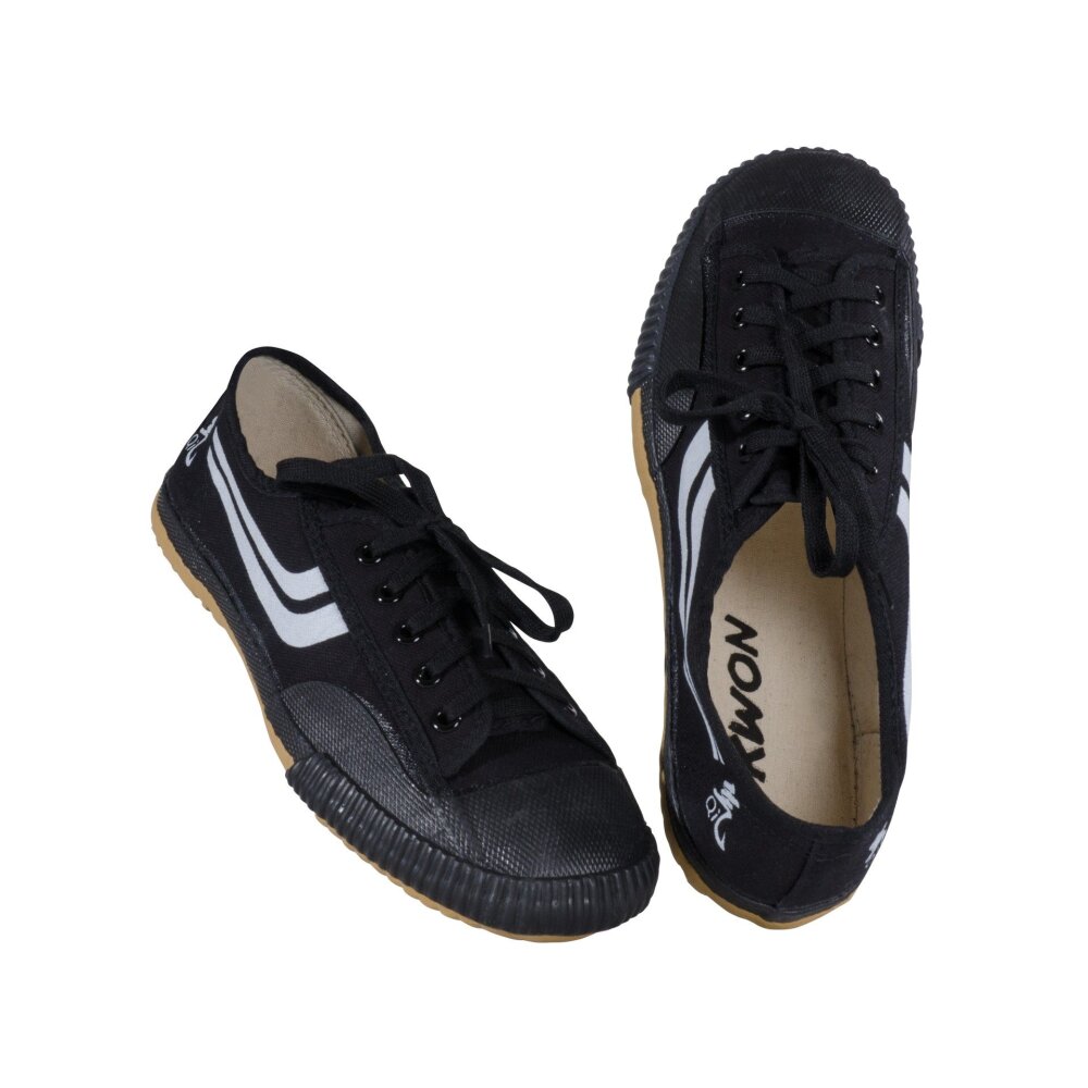 Segeltuchschuhe Wushu Kung Fu schwarz