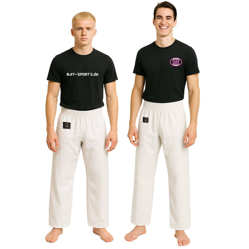 Kampfsporthose Traditional Basic 2025 weiß 100% Baumwolle 8 UZ