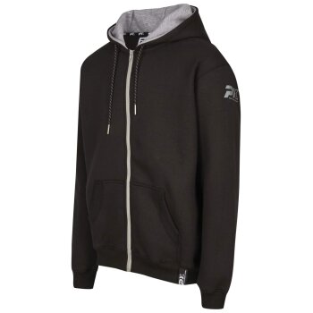 Hoodie schwarz grau XXS